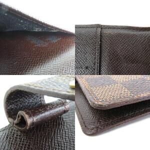 Louis Vuitton Holder Brown Key canvas Monogram 6 flap